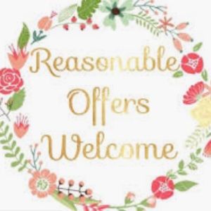 Please make reasonable offers.